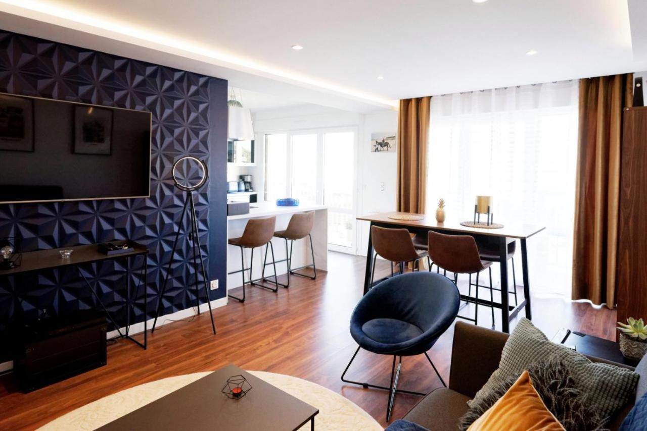 Été Indien l Le luxe&votre vue mer à Ouistreham Exterior foto