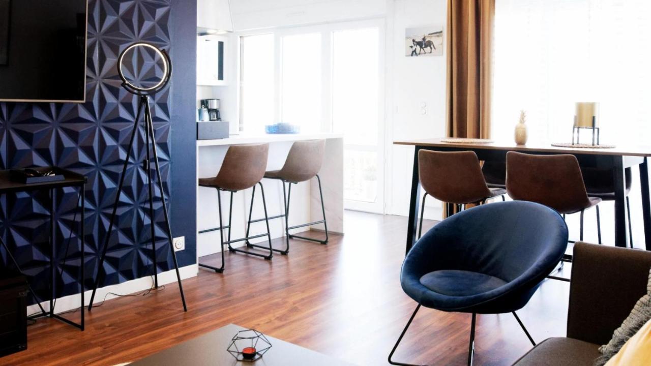 Été Indien l Le luxe&votre vue mer à Ouistreham Exterior foto