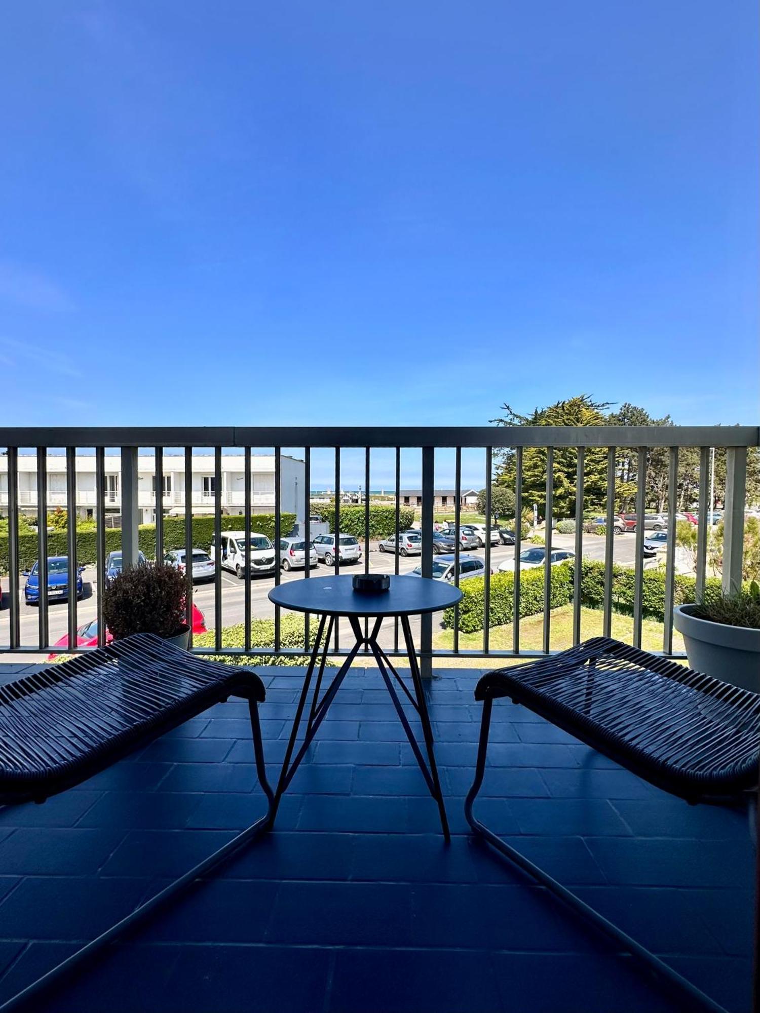 Été Indien l Le luxe&votre vue mer à Ouistreham Exterior foto
